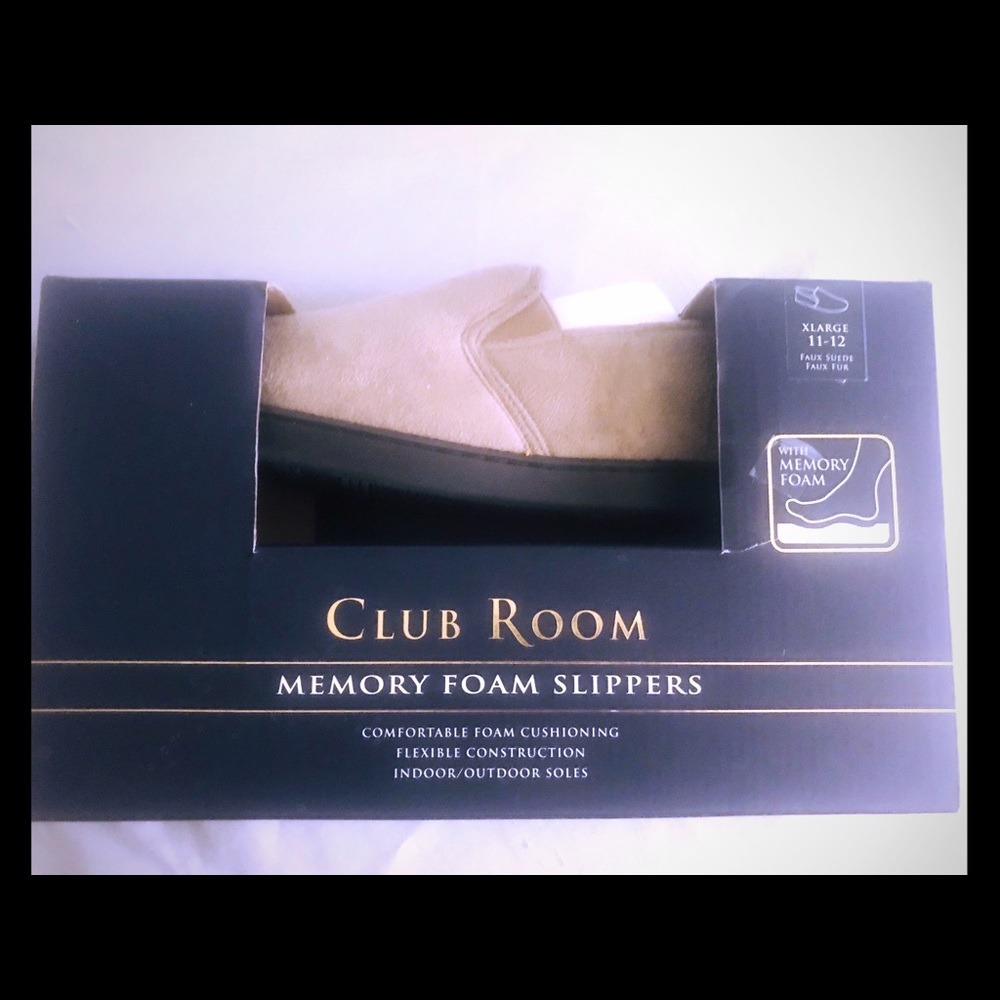 *NIB* Club Room Slippers